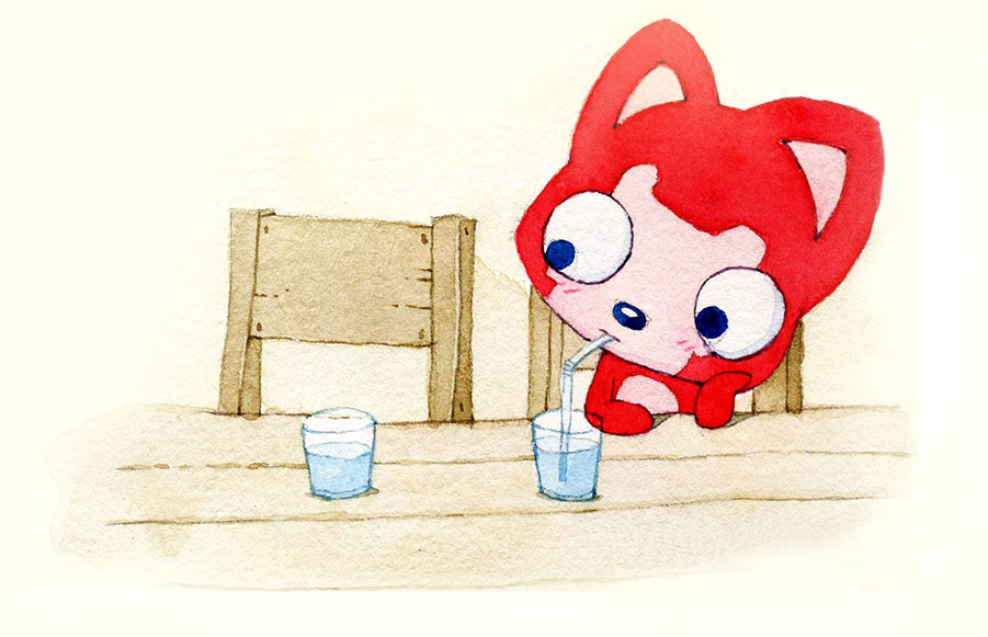 过去的DIRUI一直是一个人生活，享受着孤独，也憧憬着爱情。